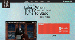 Desktop Screenshot of glasvegas.net
