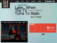 Tablet Screenshot of glasvegas.net